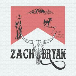 vintage marlboro zach bryan quiet heavy dreams svg