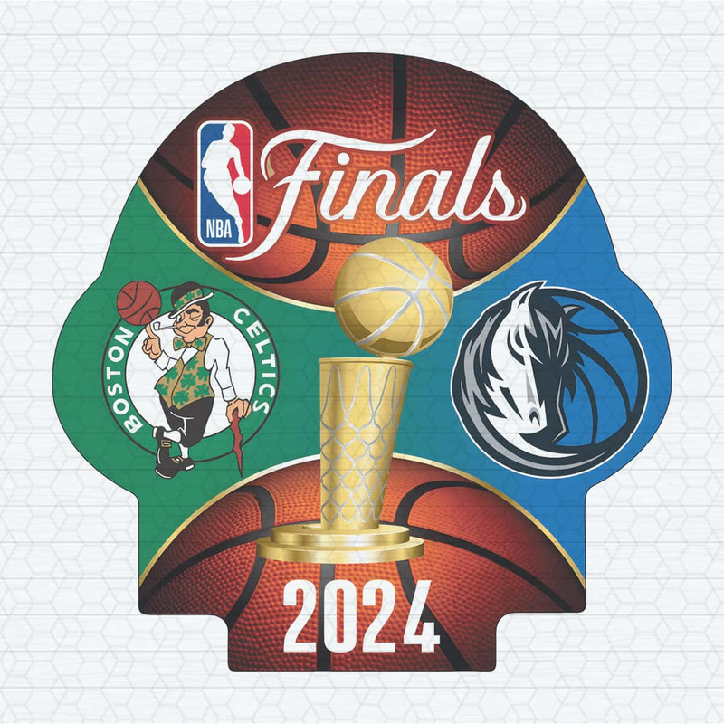 2024 NBA Finals Celtics vs Mavericks Trophy PNG.jpg