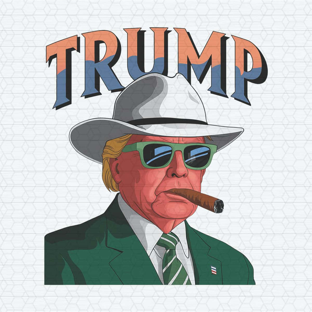 Cowboy Western Make America Great Donald Daddy Edgy Png, Trending Trump 2024 PNG.jpg