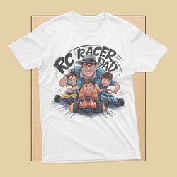 rc racer dad t-shirt for dad