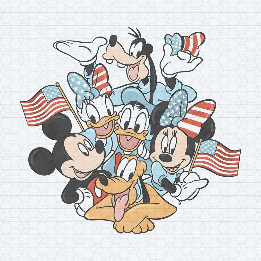 Disney Mickey And Friends 4th of July PNG.jpg