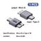 Type-C USB3.0 Micro B Connector, Micro B USB C 3.0 Male to Type C Female Adapter for External Hard Drive Disk