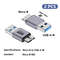 Type-C USB3.0 Micro B Connector, Micro B USB C 3.0 Male to Type C Female Adapter for External Hard Drive Disk