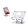 Aluminum Tablet Stand Holder Universal, Tablet Stand Adjustable with 360 Swivel Base, Tablet Holder for iPad, Samsung