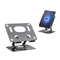Aluminum Tablet Stand Holder Universal, Tablet Stand Adjustable with 360 Swivel Base, Tablet Holder for iPad, Samsung