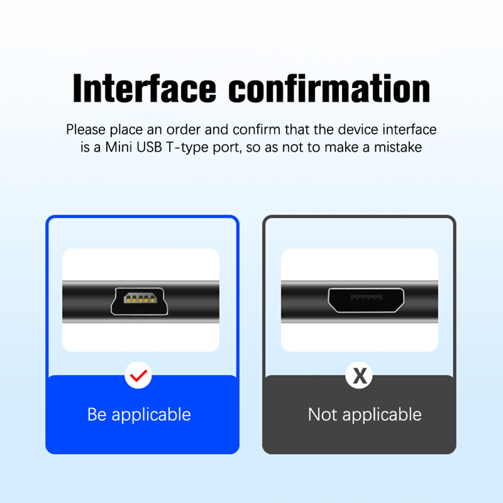 USB to Mini USB Cable, Extra Long 2M 3M, Fast Data Charger for MP3 MP4 Player, Car DVR, GPS Digital Camera, Mini USB