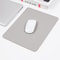 Non-slip waterproof PU mouse pad, small leather gaming desk mat, anti-scratch easy-clean pad for laptop PC