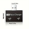 Mini USB Hub Adapter Extender, 1 to 2 Ports High Speed USB2.0, Female Splitter Box for PC Laptop U-Disk Card Reader