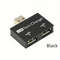 Mini USB Hub Adapter Extender, 1 to 2 Ports High Speed USB2.0, Female Splitter Box for PC Laptop U-Disk Card Reader