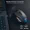 2.4Ghz Wireless Gaming Mouse Redragon M656 Gainer, 4000 DPI, 5 DPI Levels, 7 Macro Buttons, Red LED