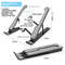 Portable Notebook Stand, Foldable Adjustable Riser Cooling Bracket Universal