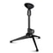 Mini Portable Microphone Stand, Desktop Tripod Adjustable Mic Clip, Universal Lightweight Bracket
