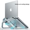 Adjustable Laptop Stand Aluminum, Notebook Tablet Holder, Portable Fold Cooling Bracket Support Up to 17.3 Inch