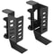 Desk Side Laptop Headphone Mount, 2Pcs Adjustable Hanging Laptop Holder, Space Saving Clamp on Desk for Home, Office