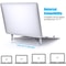 Aluminum Alloy Laptop Stand Portable Foldable Notebook Riser PC Holder Support For Macbook Pro Andr 3
