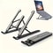 Portable Laptop Stand, Foldable Notebook Base Holder, Ergonomic Adjustable