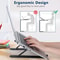 Portable Laptop Stand, Foldable Notebook Base Holder, Ergonomic Adjustable
