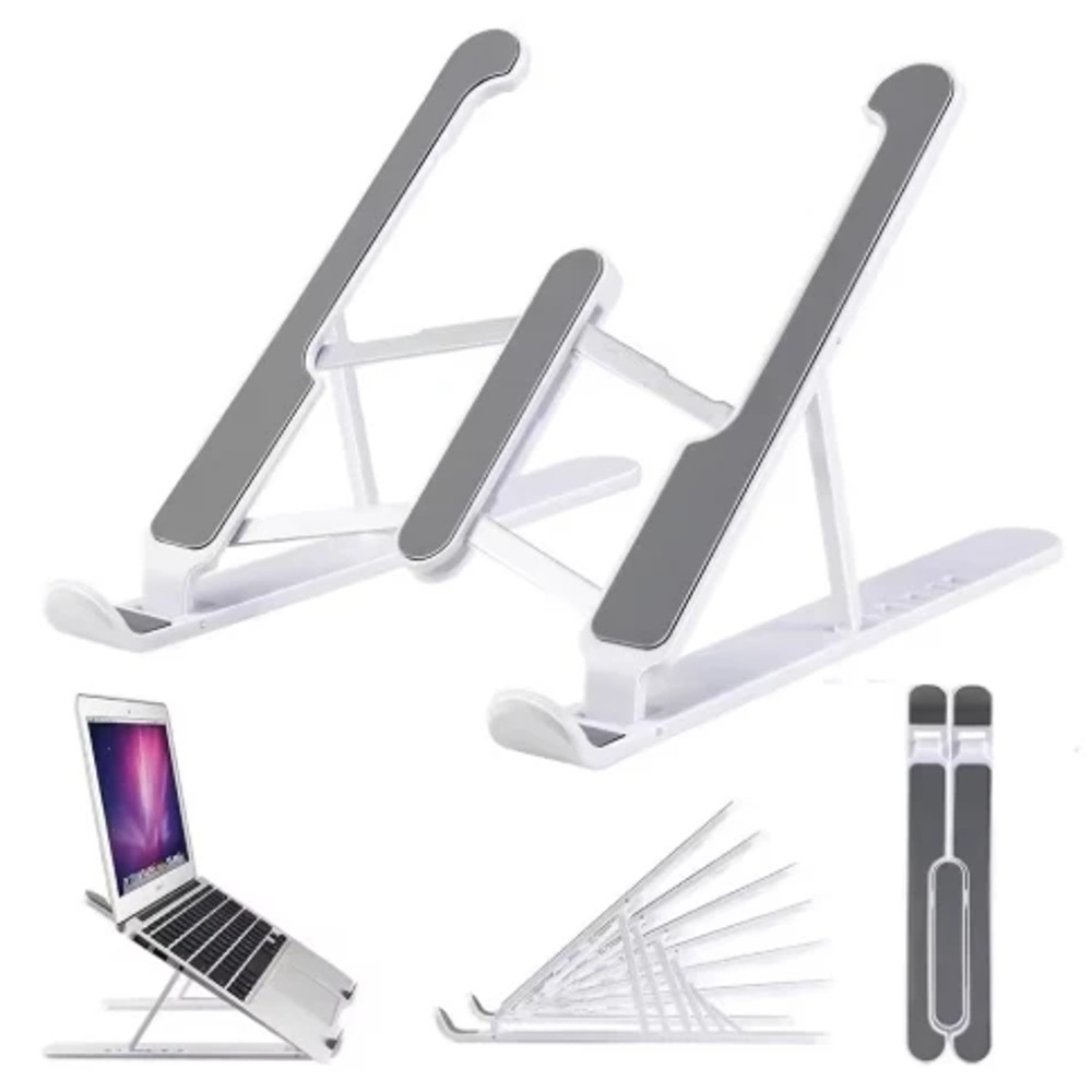 Portable Laptop Stand, Foldable Notebook Base Holder, Ergonomic Adjustable