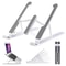 Portable Laptop Stand, Foldable Notebook Base Holder, Ergonomic Adjustable