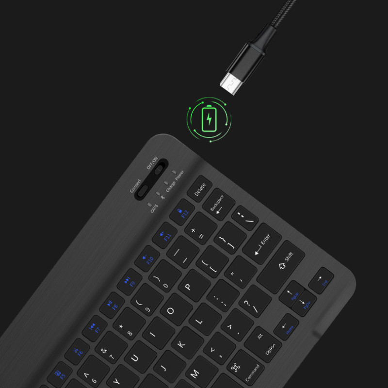 Bluetooth Rechargeable 10 Inch Magnetic Tablet Keyboard For IPad Keyboards For Huawei Matepad 115 X 1