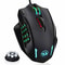 USB Wired Gaming Mouse, Redragon M908, RGB Backlight LED, 12400 DPI, 18 Programmable Buttons