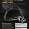 Wireless Vertical Gaming Mouse, RGB Backlit, Programmable Buttons, 24000DPI Control, Adjustable, Wired for Gamers
