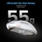 White Wireless Gaming Mouse M600 V2, PAM3395 Optical, 55g, 6 Buttons, 26000DPI, Computer Mice for Laptop PC