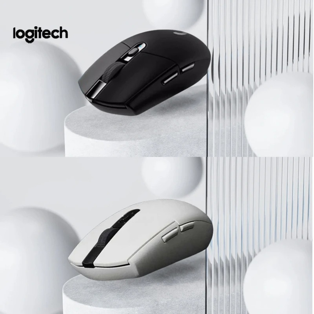 Lightweight 250hrs Battery Life Logitech G305 Wireless Gaming Mouse, 12K DPI for Esports FPS MOBA Games PC Mac