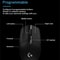 Lightweight 250hrs Battery Life Logitech G305 Wireless Gaming Mouse, 12K DPI for Esports FPS MOBA Games PC Mac