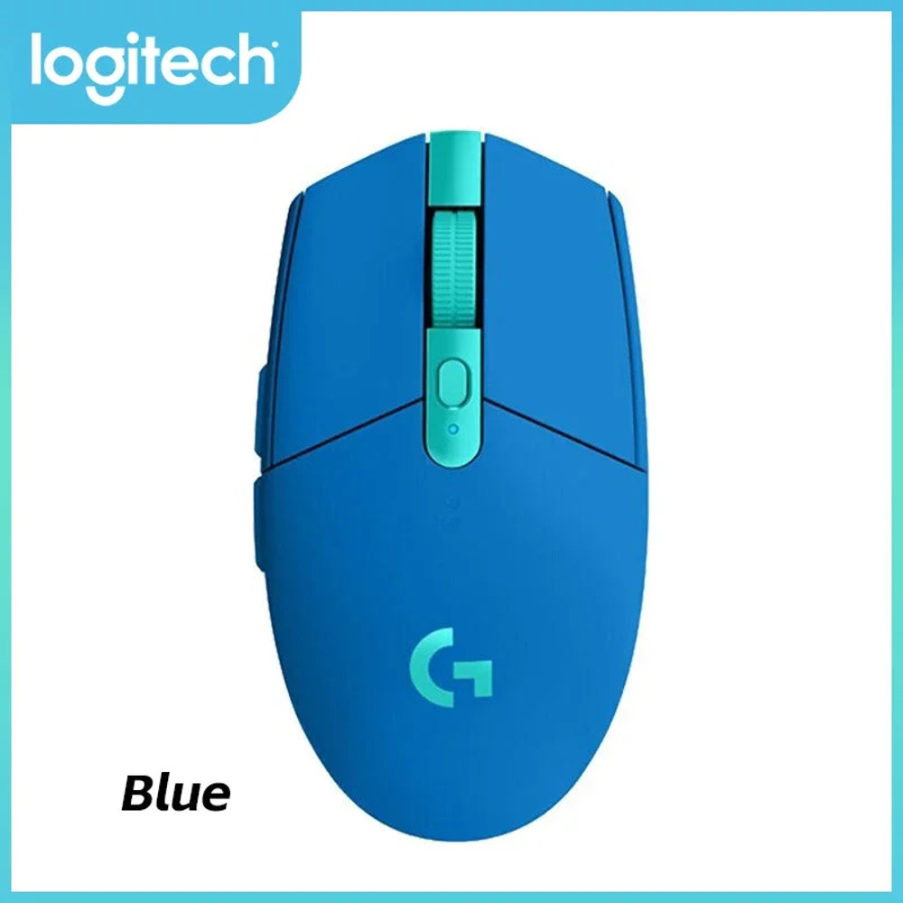 Lightweight 250hrs Battery Life Logitech G305 Wireless Gaming Mouse, 12K DPI for Esports FPS MOBA Games PC Mac