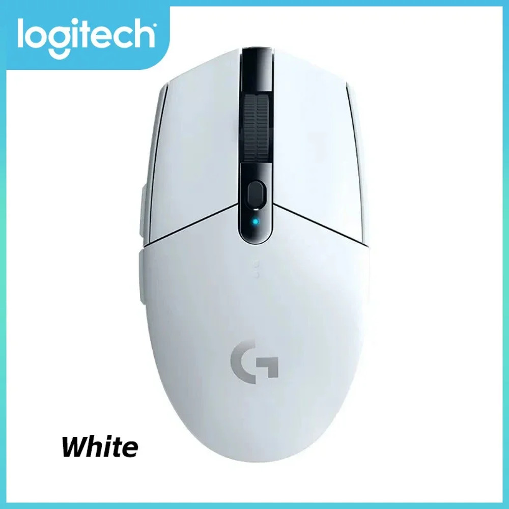 Lightweight 250hrs Battery Life Logitech G305 Wireless Gaming Mouse, 12K DPI for Esports FPS MOBA Games PC Mac