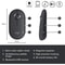 Wireless Bluetooth Mouse, Logitech Pebble M350 Laptop Tablet Mouse, Light and Thin Mute Office Mini Mouse