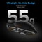 Wireless Gaming Esports Mouse PAW3395, M600 V2 Black, 55g 26000DPI 6 Buttons