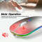 Rechargeable RGB Wireless Mouse, Dual Mode Bluetooth & 2.4GHz, Silent Click Ergonomic for PC iPad Laptop Cell Phone TV