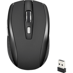 silent mouse, 2.4g wireless mouse, adjustable dpi level, portable charging, mobile optical office mouse for laptop