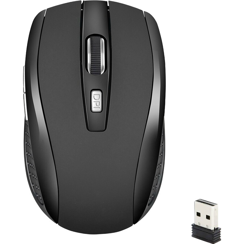 Silent Mouse, 2.4G Wireless Mouse, Adjustable DPI Level, Portable Charging, Mobile Optical Office Mouse for Laptop