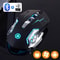 Backlight PC Gamer Mouse, Rechargeable Wireless Mouse, 2.4G USB Silent Bluetooth