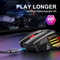 PC Gamer Mouse Computer Gaming Mouse Rechargeable Bluetooth Mouse Wireless Ergonomic Mause 5500 DPI 5