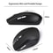 6D Optical Wireless Mouse Slim, 2.4Ghz Gaming Mouse, 2.4G Wireless Mouse, Mini Noiseless Mice DPI1600 for Macbook PC