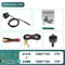 Metal Body Car Reversing Fisheye Lens Camera, AHD 1920x1080P CBVS 720P Black Rear View, Backup Parking Camera