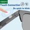 HIFI OPPO Smart Bluetooth V5.3 Sunglasses, Outdoor Sports Call Glasses, Black Anti-Touch UV for Men Women