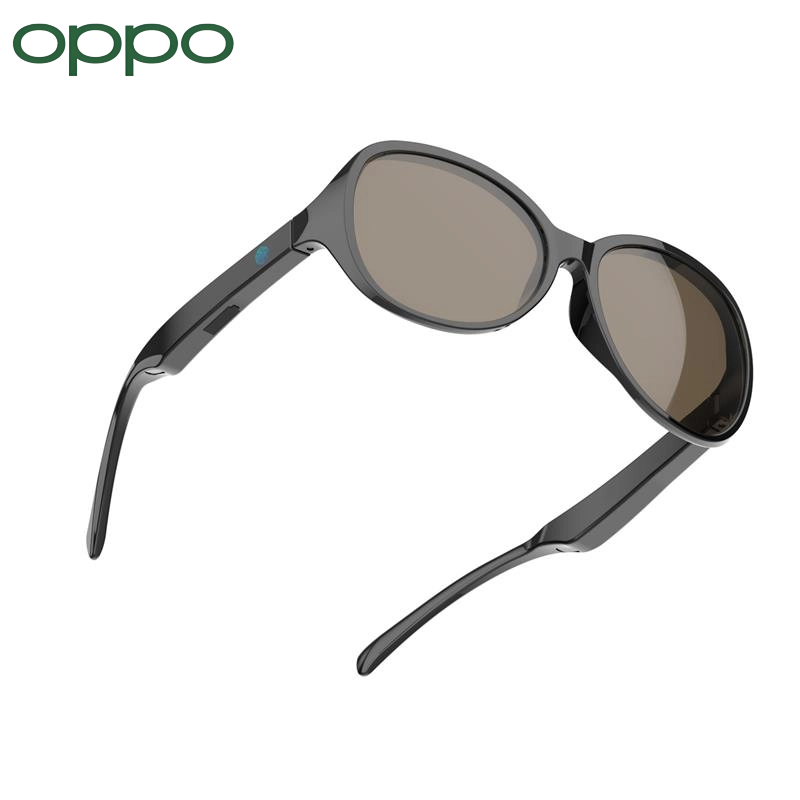 HIFI OPPO Smart Bluetooth V5.3 Sunglasses, Outdoor Sports Call Glasses, Black Anti-Touch UV for Men Women