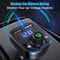 Wireless Bluetooth FM Transmitter, Car Charger, Hands-Free Calling Radio Receiver, Dual USB