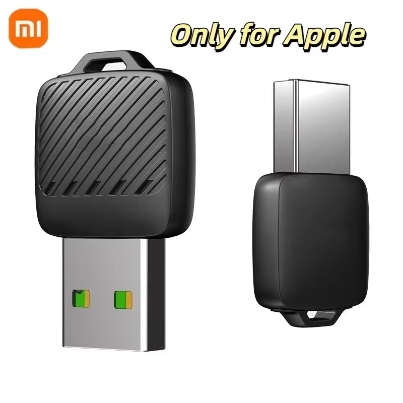 Wireless CarPlay Dongle, Xiaomi 2 in1 Android Auto Adapter, AI Smart Box for Car