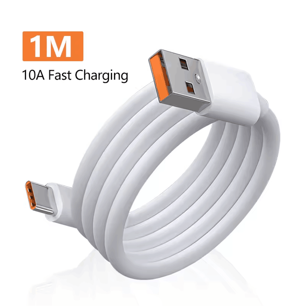 Quick Charge USB C Phone Charger, 10A 120W USB Type C Cable, Fast Charging Wire, Huawei Mate 40 Honor Xiaomi Samsung