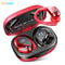 Bluetooth Earbuds with ENC Noise Canceling Mic, Wireless Headphones Sport, Earhooks
