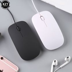 ergonomic ultrathin mice for pc laptop, neutral wired mouse 2.4ghz with usb cable, business computer office mouse