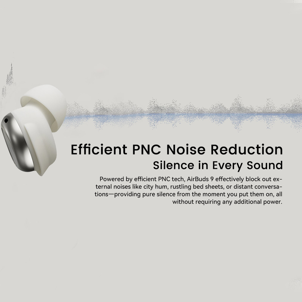 TWS Wireless Earphones Blackview AirBuds 9 Headset Touch Control Headphone 400mAh Bluetooth 54 With 3