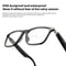 Inteligent Sunglasses, Smart Glasses Bluetooth Headphones, Outdoor Waterproof, Blue Light Filtering, Polarized Lenses