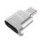 USB C Type-C TF Card Reader for Type C Phone, Lenovo Thinkplus Micro SD Memory Card Mini Metal TranFlash Adapter